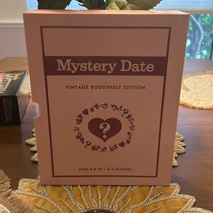 Vintage mystery date game